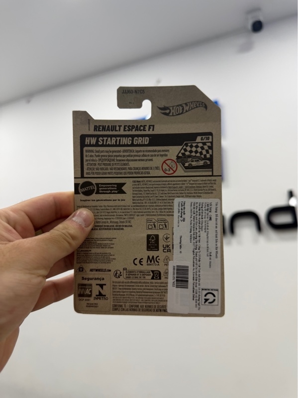 Xe mô hình Hot wheels Renault Espace F1 - Newseal