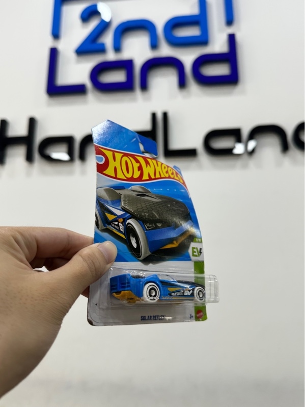 Xe mô hình Hot Wheels - Solar Reflex 7/250 - Màu xanh dương - Newseal