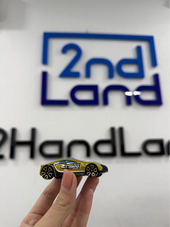Xe mô hình Hot wheels Speed Trap Police Car HFL11 - Màu vàng - Ngoại hình 98% - Body