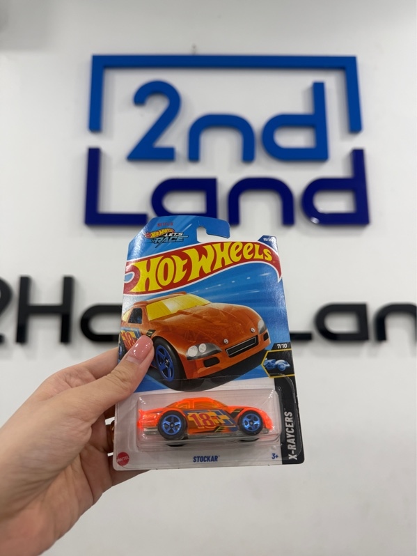 Xe mô hình Hot Wheels Stockar - Màu cam - Newseal