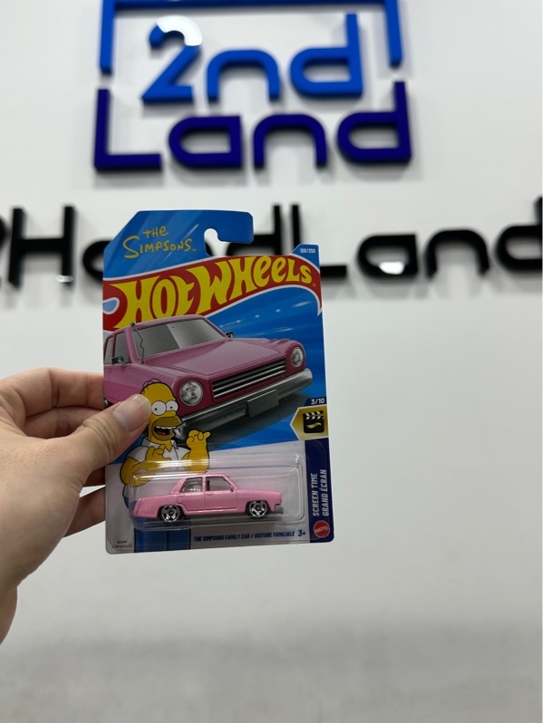Xe mô hình Hot Wheels The Simpsons Family Car / Voiture Familiale - Newseal