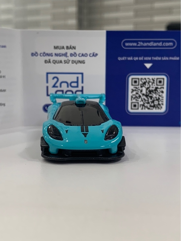 Xe mô hình Hotwheels GMA T.50S - Màu xanh - Ngoại hình: 98% - Body
