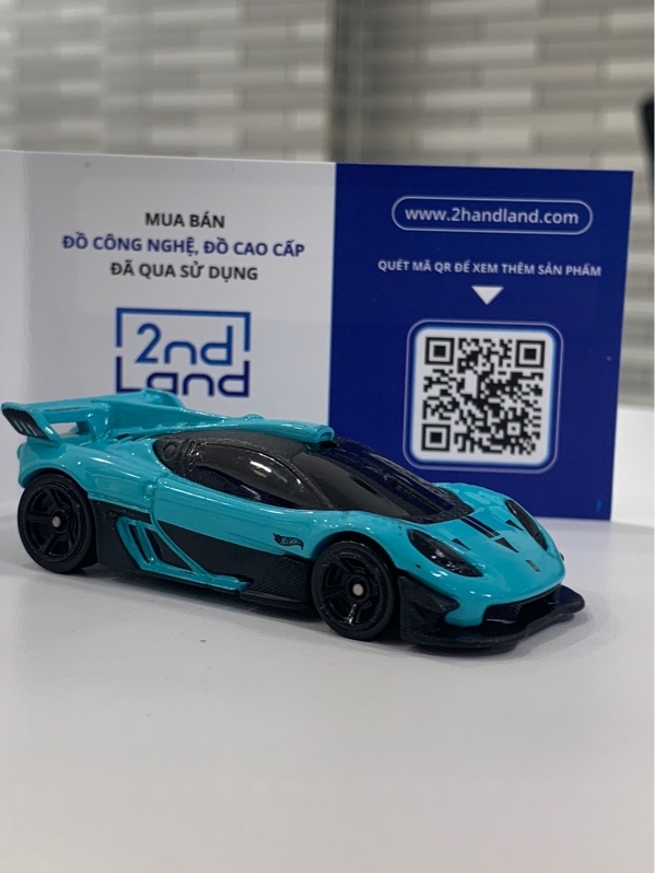 Xe mô hình Hotwheels GMA T.50S - Màu xanh - Ngoại hình: 98% - Body