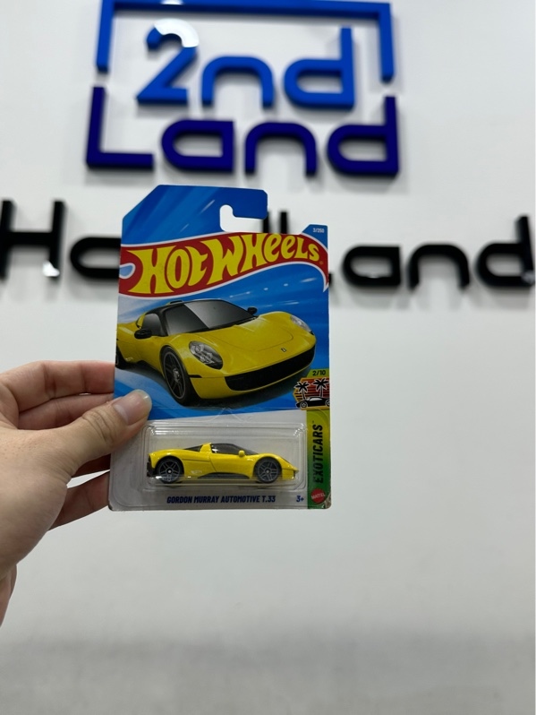 Xe mô hình Hotwheels Gordon Murray Automative T.33 - New seal
