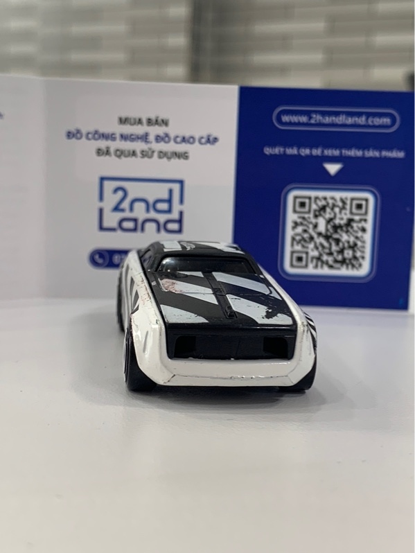 Xe mô hình Hotwheels Hi-Roller 2 - Màu trắng đen - Ngoại hình: 97% - Body