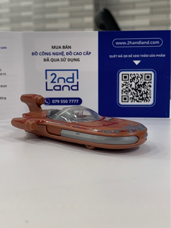 Xe mô hình Hotwheels Landspeeder X34 - Màu be - Ngoại hình: 98% - Body
