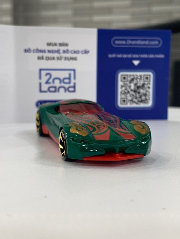 Xe mô hình Hotwheels Twin Mill Gen-E - Màu xanh đỏ - Ngoại hình: 97% - Body