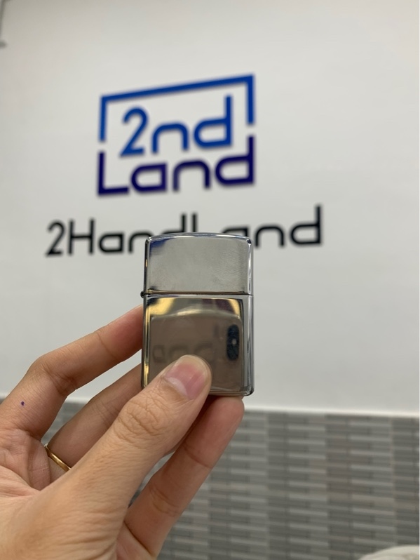 Zippo 167 HP CHR Armor Heavy Wall - Màu trắng bạc - Ngoại hình: 98% - Box