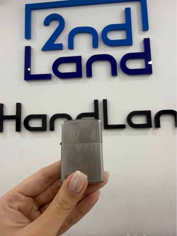 Zippo 205 Eagle Flag Usa 05/2023 - Màu bạc - Ngoại hình 98% - Kèm Box