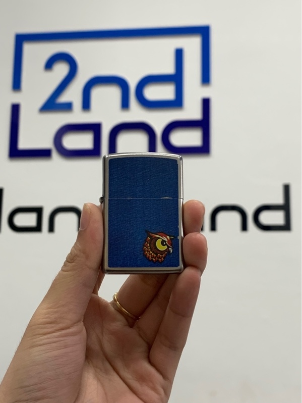 Zippo 205 Planeta Denim - Màu xanh - Ngoại hình: 98% - Box