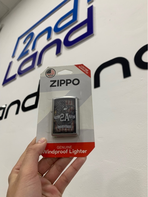 ZIPPO 207 Your 2A Right EAGLE - Genuine Windproof USA - Newseal