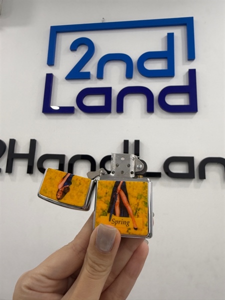 Zippo 43 Spring 08/1996 - Màu bạc - Ngoại hình 98% - Kèm Box 2