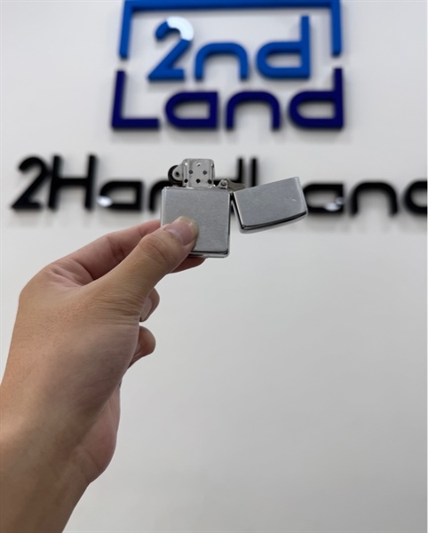 Zippo bạc đính họa tiết 1973 - Màu bạc - Ngoại hình 97% - Body 2