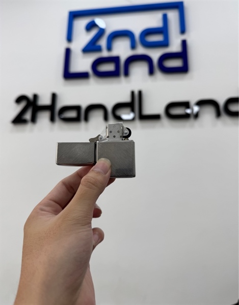 Zippo bạc khắc Happy 65th 03/2015 - Màu bạc - Ngoại hình 97% - Body 1