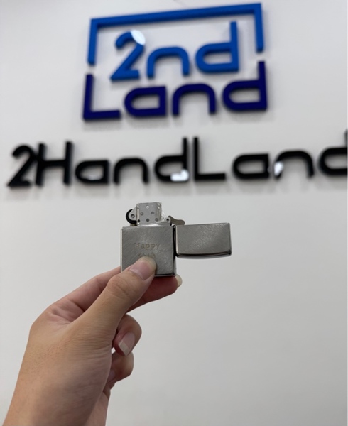 Zippo bạc khắc Happy 65th 03/2015 - Màu bạc - Ngoại hình 97% - Body 2