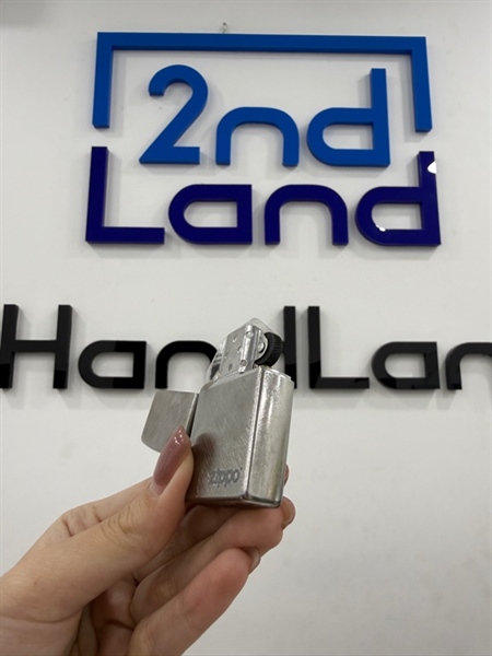 Zippo bạc khắc Happy 65th 03/2015 - Màu bạc - Ngoại hình 97% - Body 2