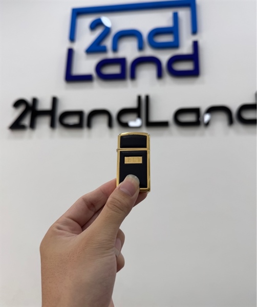 Zippo Black Elegance khắc BLW 06/1987 - Màu vàng - Ngoại hình 97% - Body