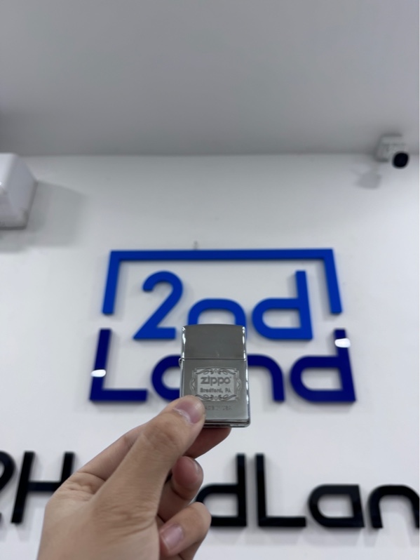 Zippo Bradford PA High Polish Chrome - T5/2019 - Ngoại hình 98% - Kèm box