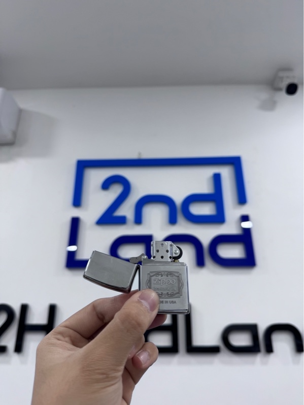 Zippo Bradford PA High Polish Chrome - T5/2019 - Ngoại hình 98% - Kèm box