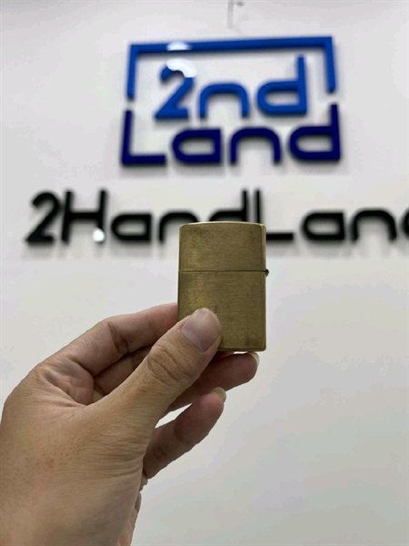 Zippo Bradford Pamade In USA 21 - Màu vàng đồng - Ngoại hình 97% - Body