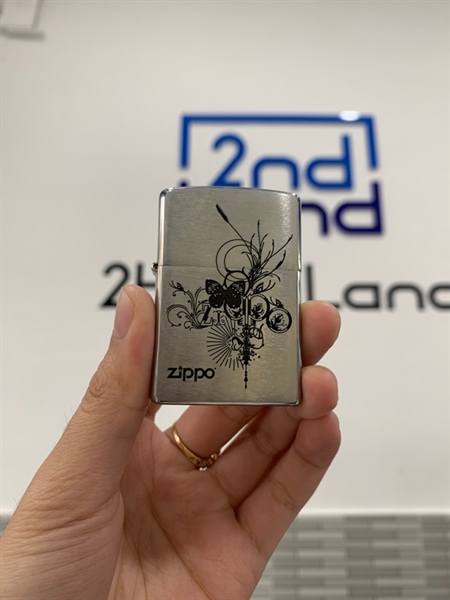 Zippo Butterfly - Màu bạc - Newseal
