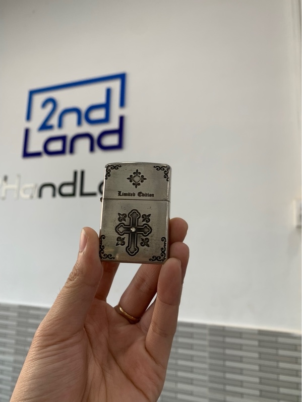 Zippo Chrome Heart Limited Edition - Màu bạc - Ngoại hình: 98% - Body