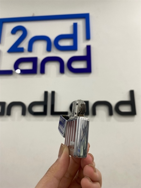 Zippo Cờ Mỹ 10/1994 - Màu bạc - Ngoại hình 96% - Body 2
