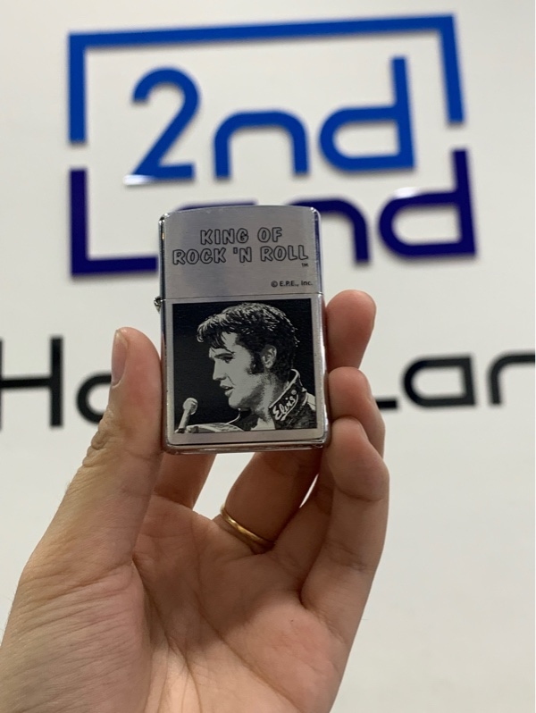 Zippo elvis presley "king of rock'N roll" - Màu bạc - Newseal