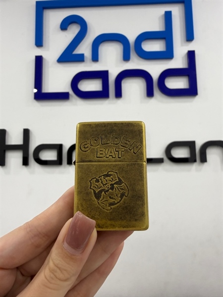 Zippo Golden Bat 1985 - Màu vàng - Ngoại hình 97% - Box