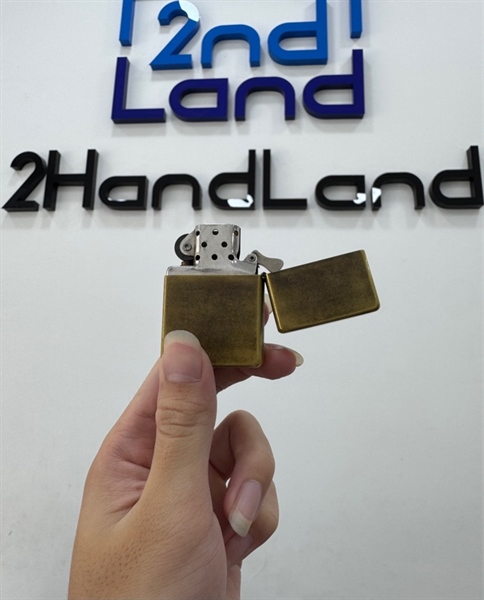 Zippo Golden Bat 1985 - Màu vàng - Ngoại hình 97% - Box 2