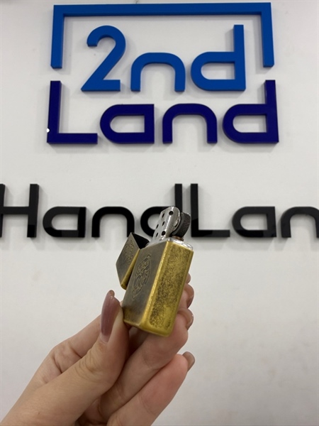 Zippo Golden Bat 1985 - Màu vàng - Ngoại hình 97% - Box 2