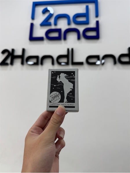 Zippo Golden Bat 1985 - Màu vàng - Ngoại hình 97% - Box 3