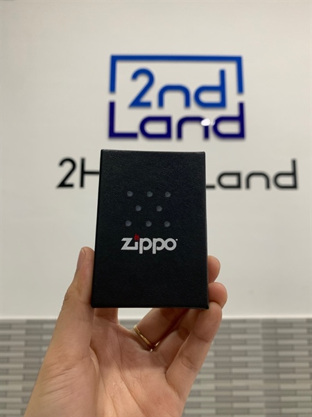Zippo High Polish Rose Gold Zippo Logo 49190ZL - Màu vàng đồng - Ngoại hình: 98% - Box 2