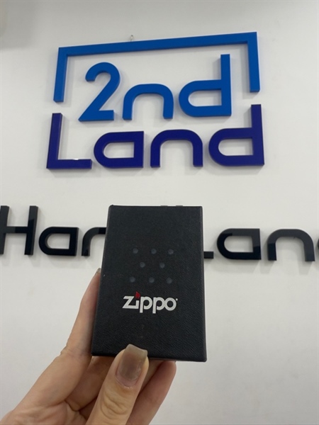 Zippo hút tẩu - mạ chrome - Màu bạc - Ngoại hình 98% - Sản xuất 05/2016 - Box