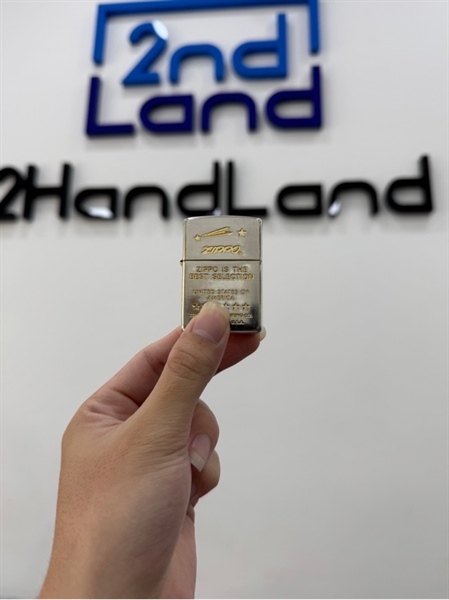 Zippo Is The Best Selection - 01/2001 - Màu vàng - Ngoại hình 97% - Body