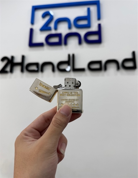 Zippo Is The Best Selection - 01/2001 - Màu vàng - Ngoại hình 97% - Body 1