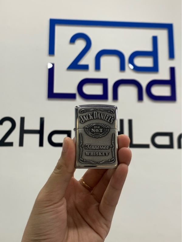 Zippo jack daniels 250JB.427 - Màu bạc - Newseal