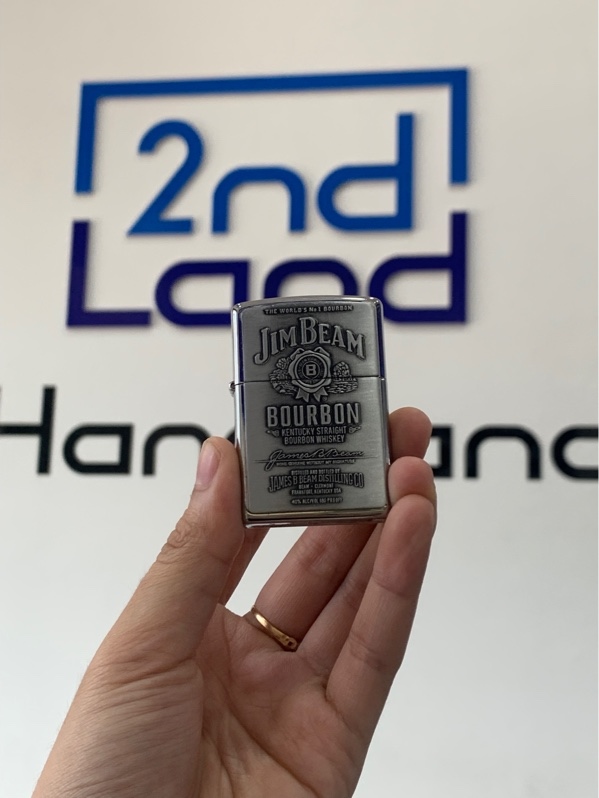 Zippo Jimbeam - Màu bạc - Newseal