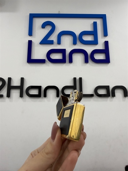 Zippo la mã đồng hình nổi khắc Gary 06/1993 - Màu vàng - Ngoại hình 96% - Body 2