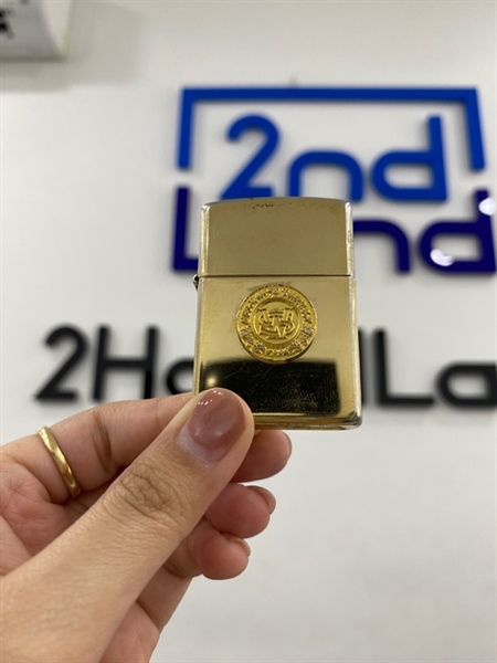 Zippo logo tròn 08/1992 - Màu vàng - Ngoại hình 96% - Body