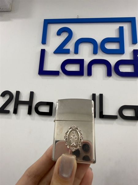 Zippo Mạ Vàng 06/2005 - Màu bạc - Ngoại hình 97% - Body