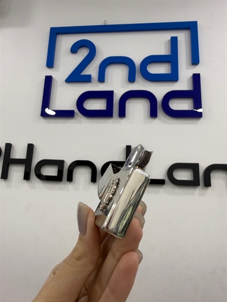 Zippo Mạ Vàng 06/2005 - Màu bạc - Ngoại hình 97% - Body 2