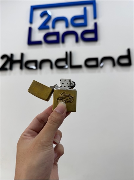 Zippo mạ vàng T1/2015 - Màu vàng - Ngoại hình 98% - Body 1