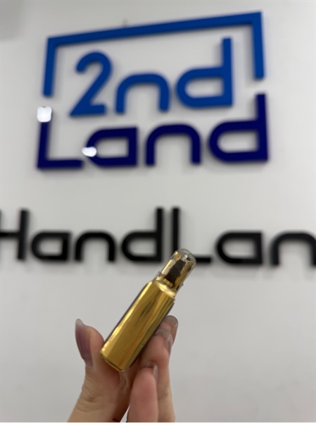 Zippo màu vàng ốp hổ phách - 12/1996 - Màu vàng - Ngoại hình 98% - Body 2