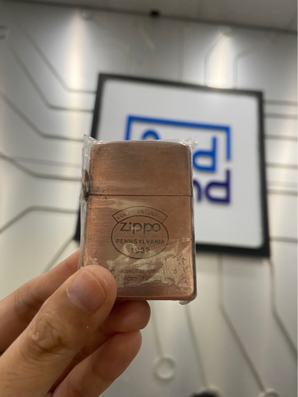 Zippo Pennsylvania VI - Màu đồng - Ngoại hình: 98% - FullBox