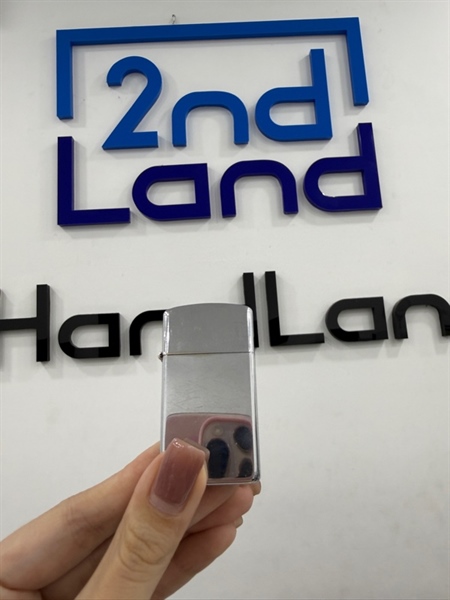 Zippo Slim 08/1986 - Màu bạc - Ngoại hình 97% - Body