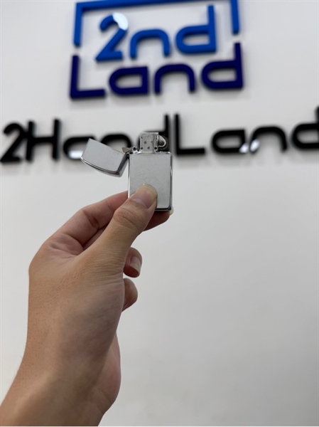 Zippo Slim 08/1986 - Màu bạc - Ngoại hình 97% - Body 1