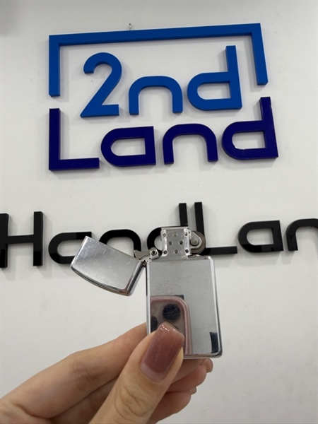 Zippo Slim 08/1986 - Màu bạc - Ngoại hình 97% - Body 1