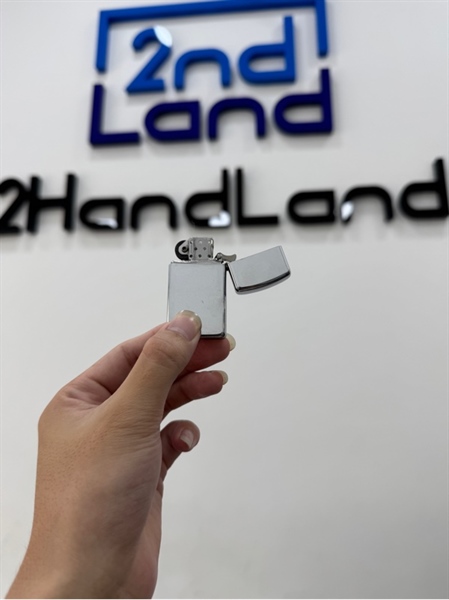 Zippo Slim 08/1986 - Màu bạc - Ngoại hình 97% - Body 2