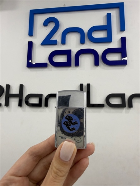 Zippo Slim Gemini 1973 - Màu bạc - Ngoại hình 97% - Body